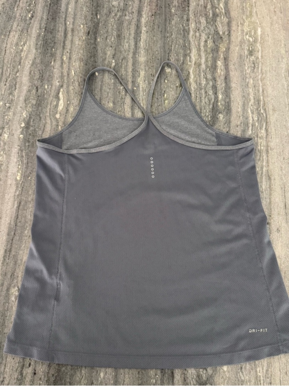 Nike Dri‑Fit Tank – Gray – Lightweight & Breathable - Picture 4 of 4